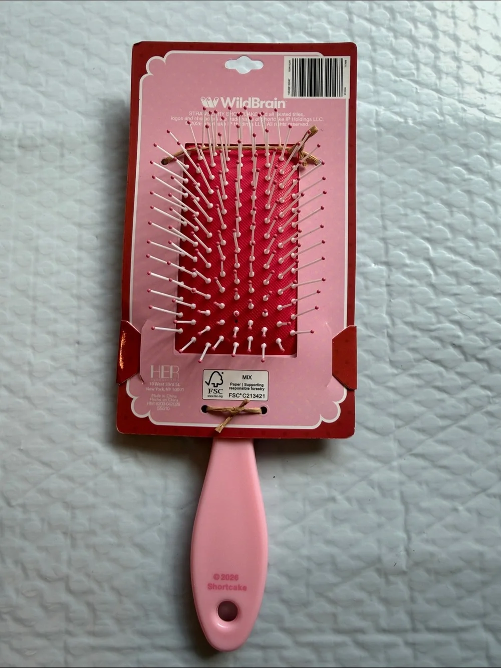 Strawberry Shortcake Detangler Brush for Kids